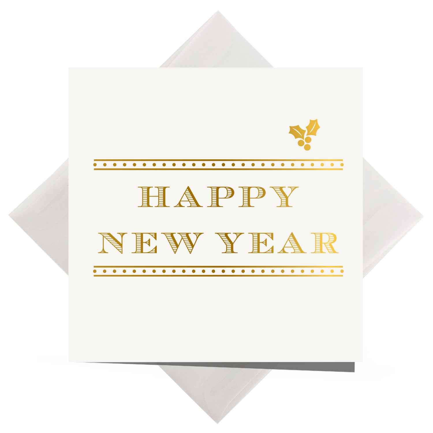 Happy New Year #134 - foil print
