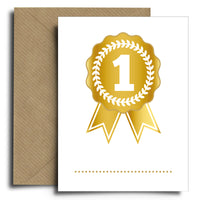 #128 number 1 card