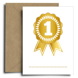 #128 number 1 card