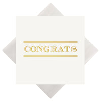 #90 congrats - foil print