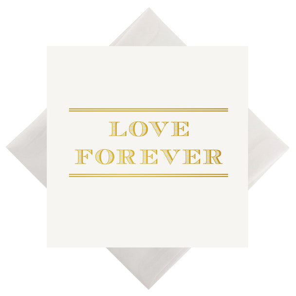 #91 love forever - foil print