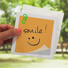 smile, post it #21