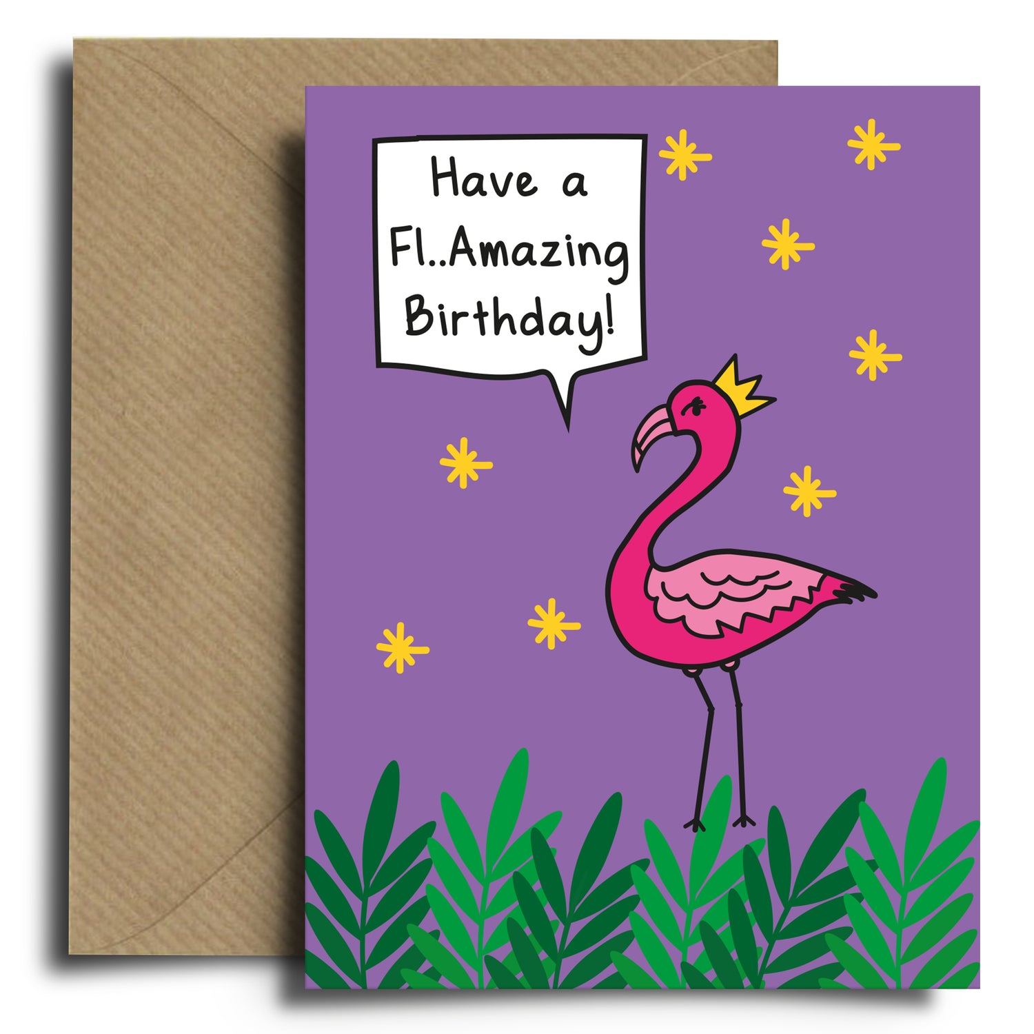 birthday flamingo #104