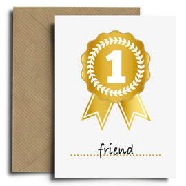 #128 number 1 card