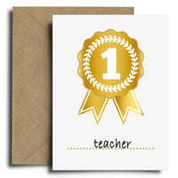 #128 number 1 card
