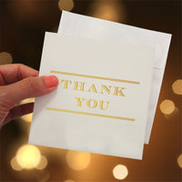 #88 thank you - foil print